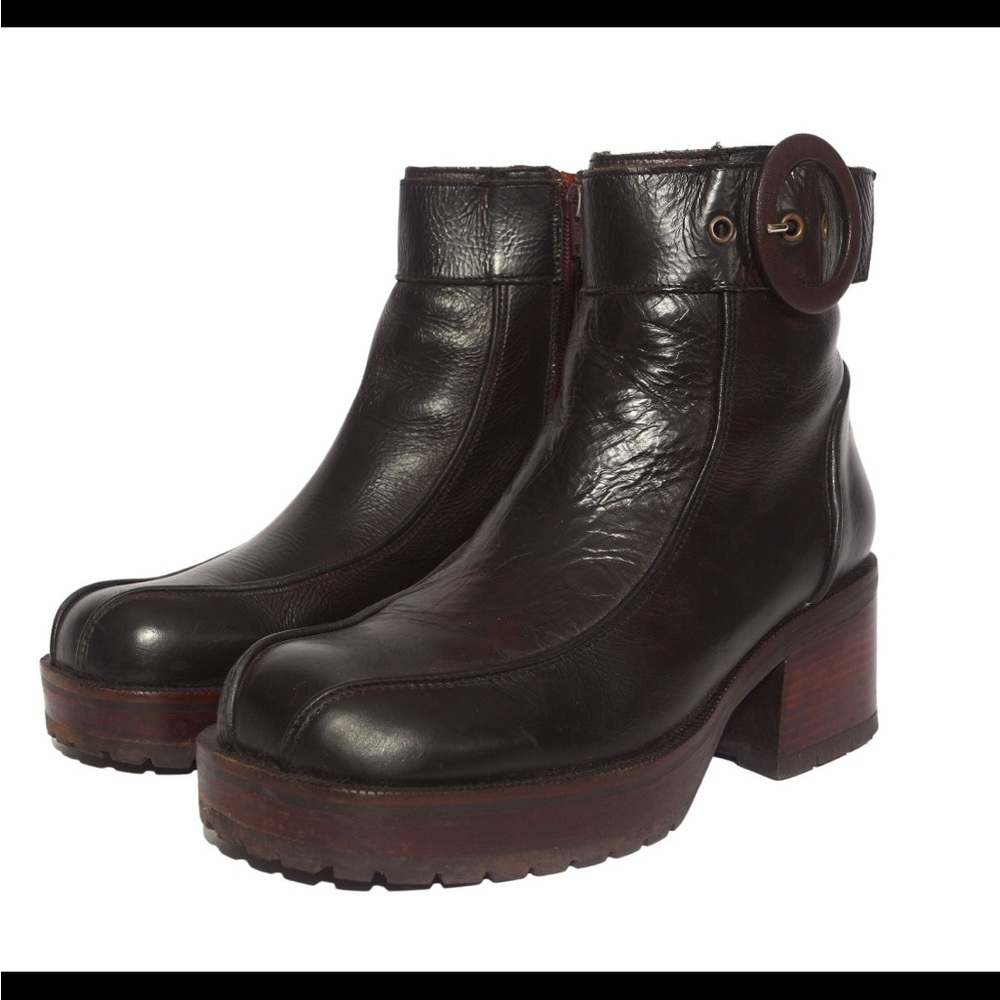 Deadstock buffalo chunky boot